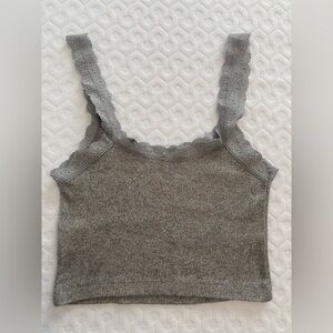 Aeropostal gray top